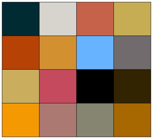 Colour Grid- Dislike