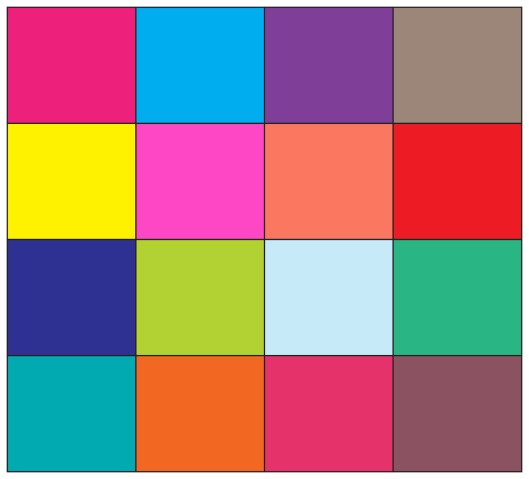 Colour Grid- Like